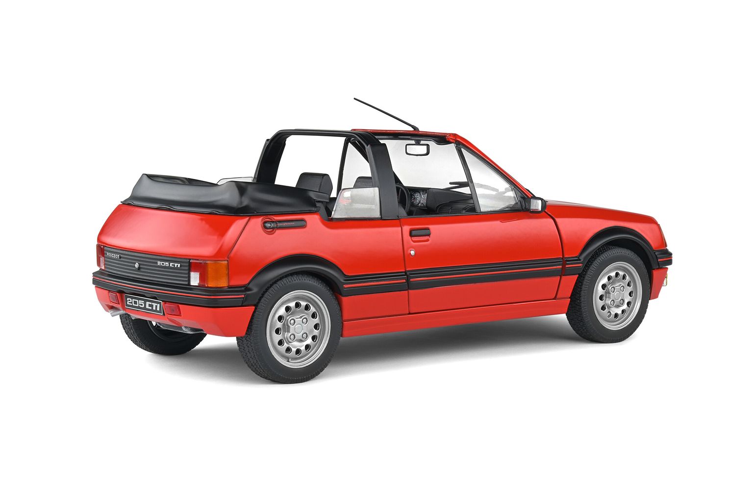 Peugeot 205 CTI MK1 1989 rouge vallelunga 1:18 Solido