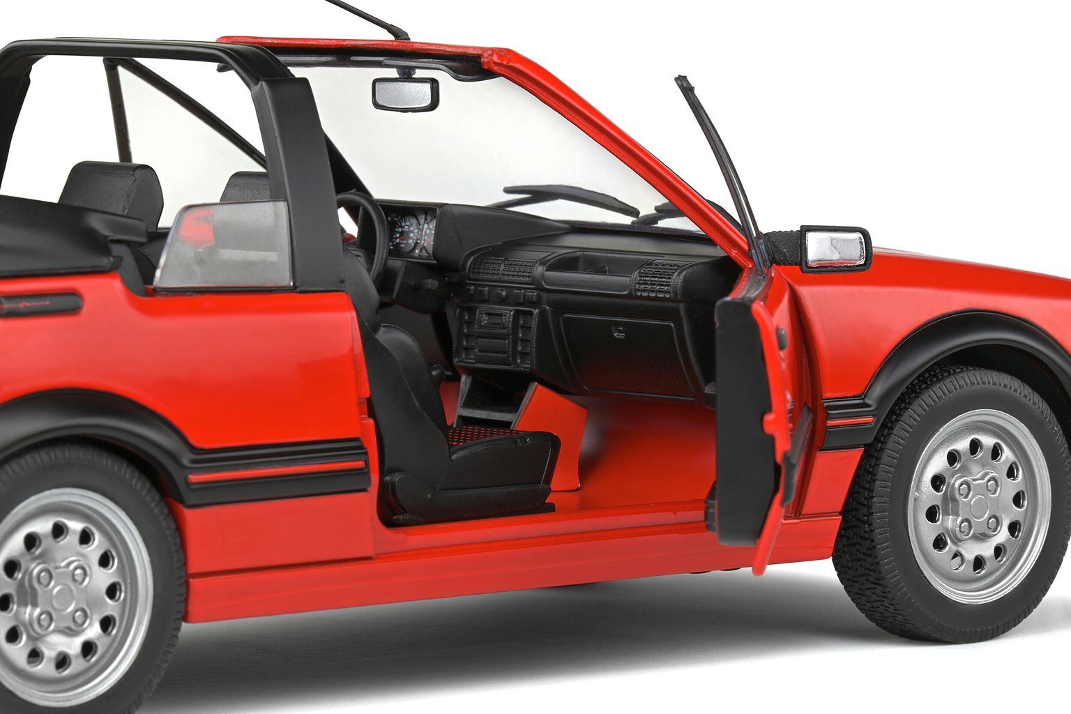 Peugeot 205 CTI MK1 1989 rouge vallelunga 1:18 Solido