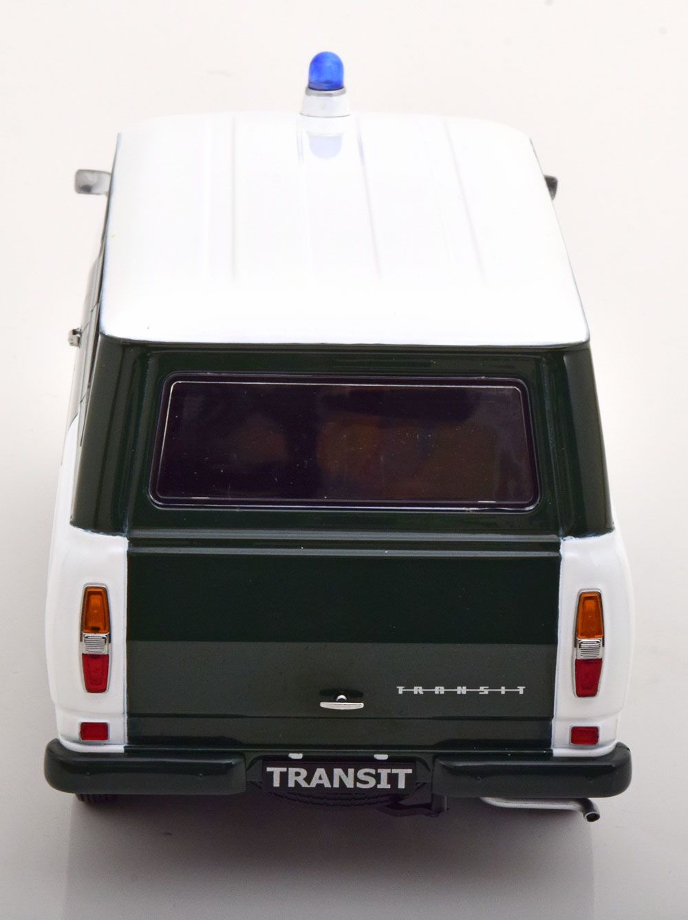 Ford Transit Bus Polizei Hamburg 1965 dark green/white 1965 red 1:18 KK Scale