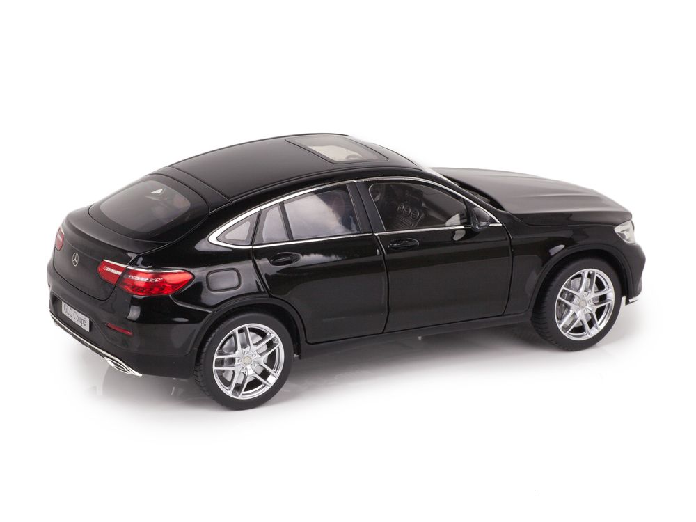 Mercedes-Benz GLC Coupe 2018 black 1:18 iScale