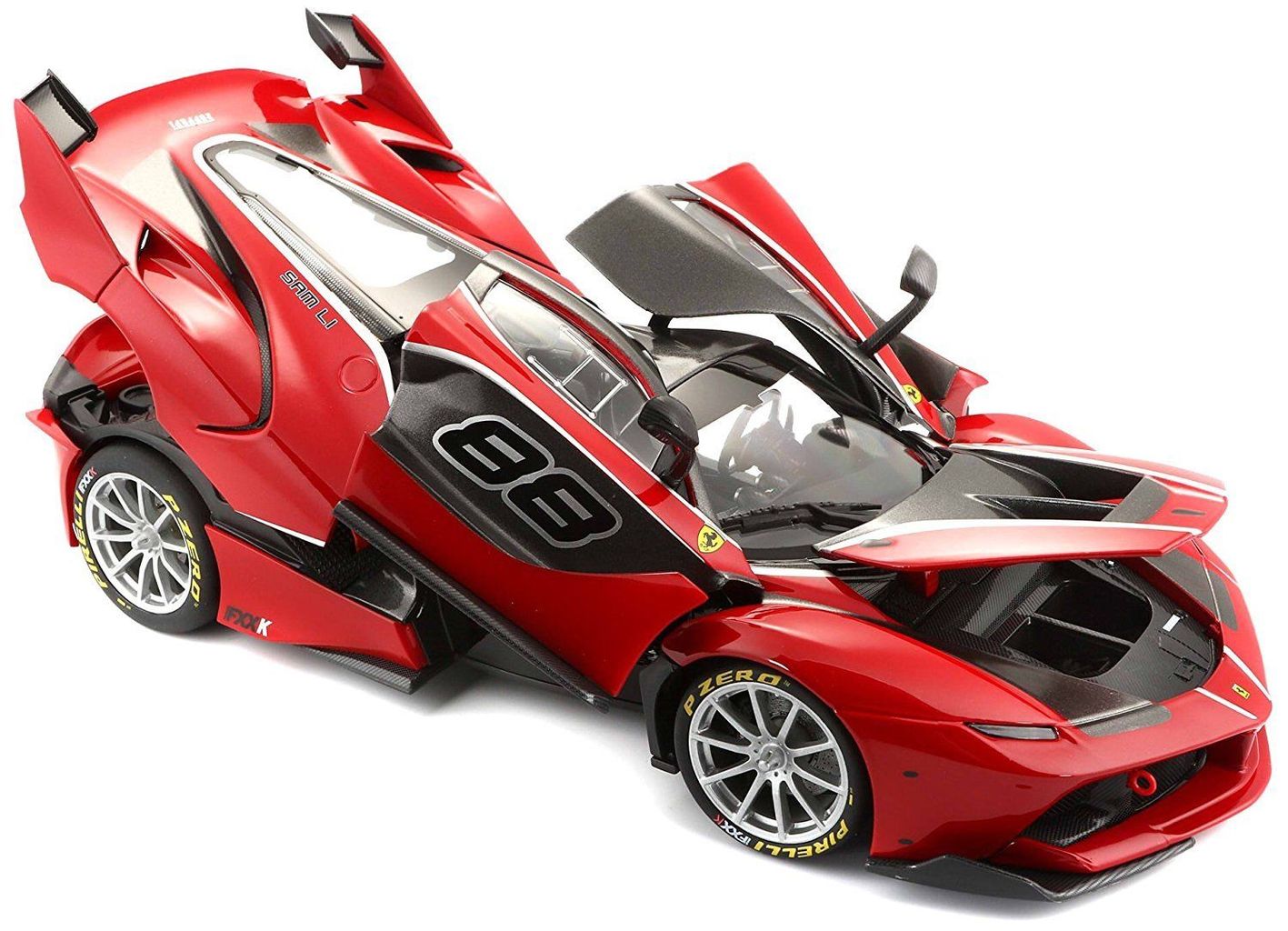 Ferrari FXX-K No.88 red 1:18 Bburago