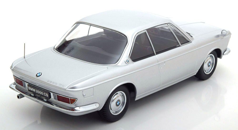 BMW 2000 CS Coupe 1965 silver 1:18 KK Scale