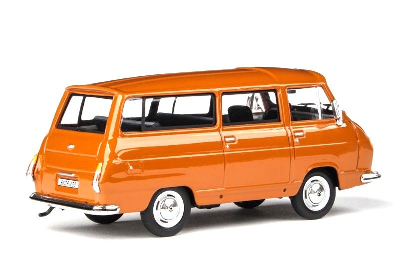 Škoda 1203 1974 hnědá okrová 1:43 Abrex