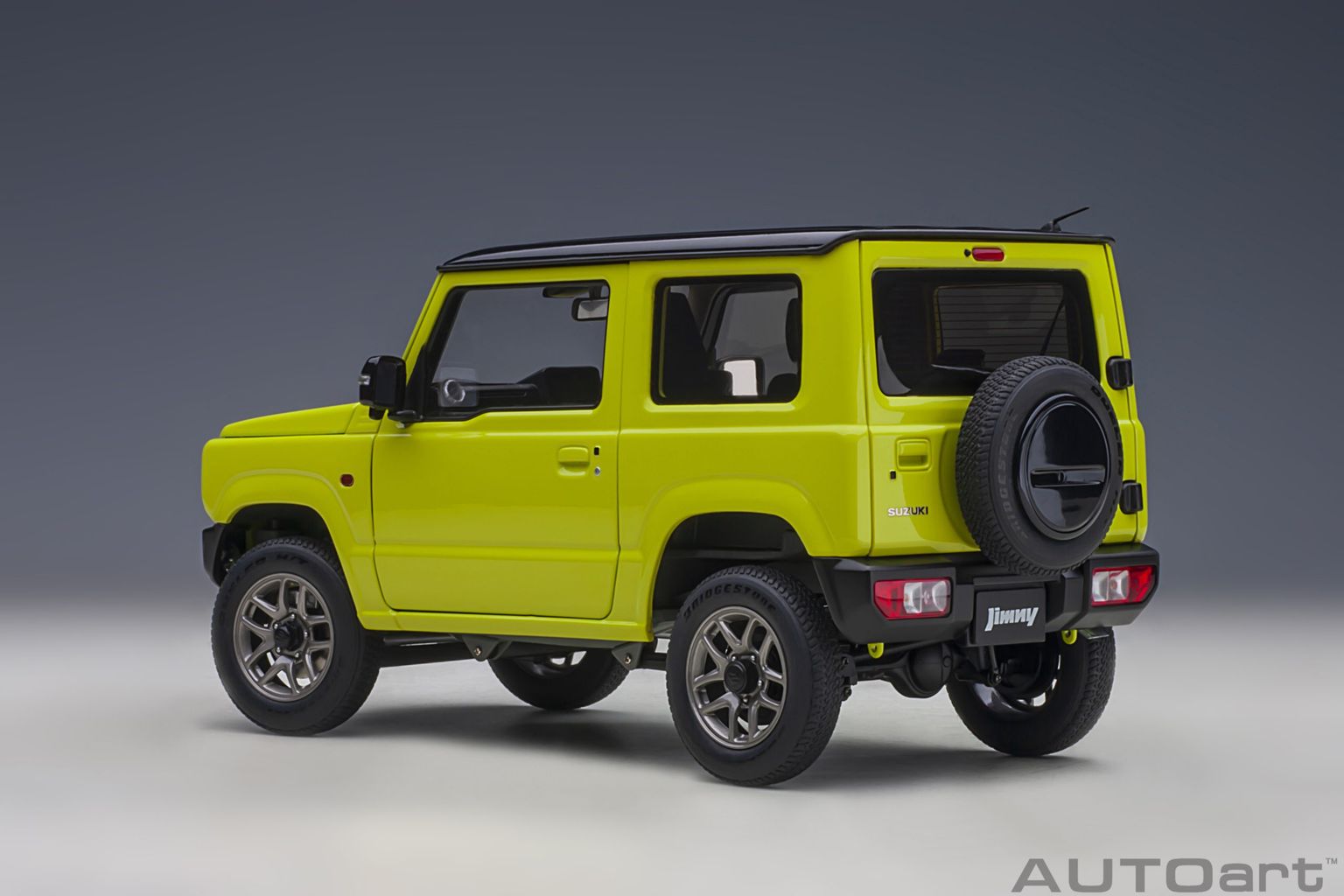 Suzuki Jimny JB64 RHD kinetic yellow 1:18 AUTOart