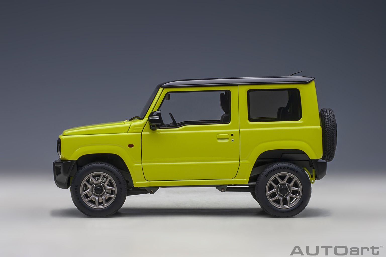 Suzuki Jimny JB64 RHD kinetic yellow 1:18 AUTOart
