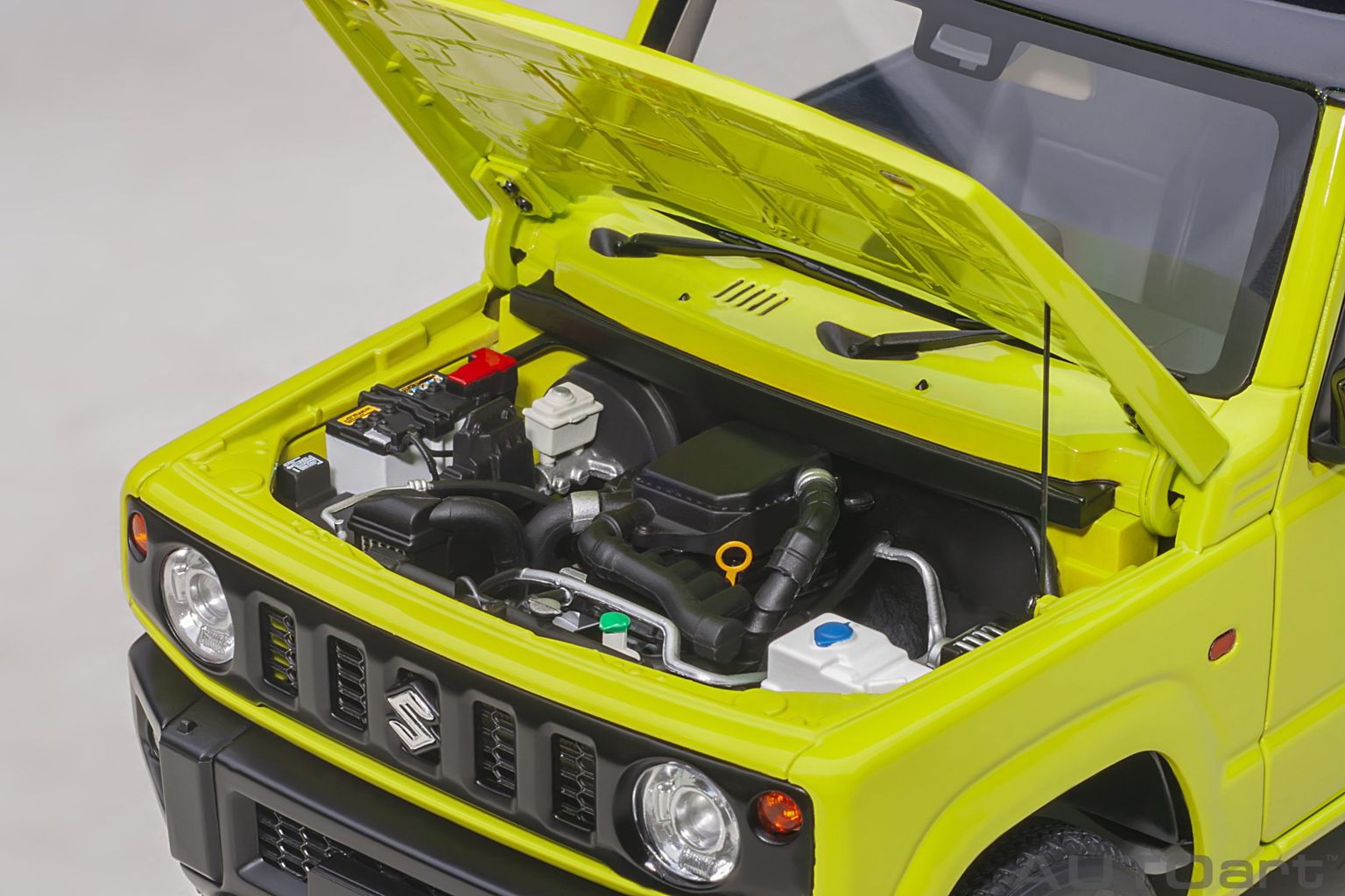 Suzuki Jimny JB64 RHD kinetic yellow 1:18 AUTOart
