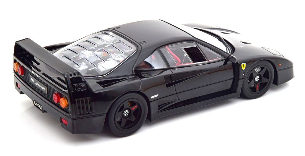 Ferrari F40 Lightweight 1990 black 1:18 KK Scale