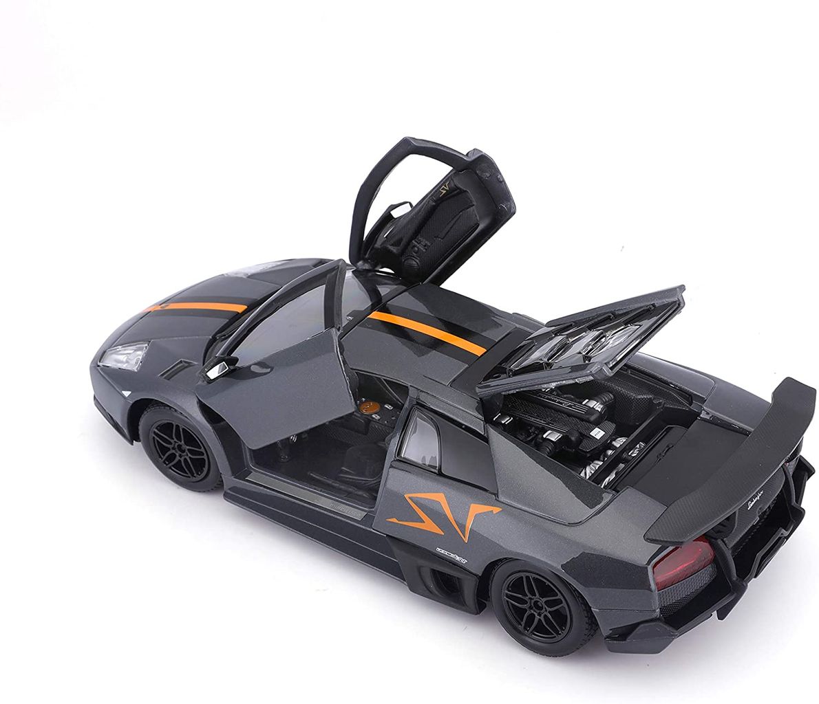 Lamborghini Murcielago LP 670-4 SV China 2011 grey 1:24 Bburago