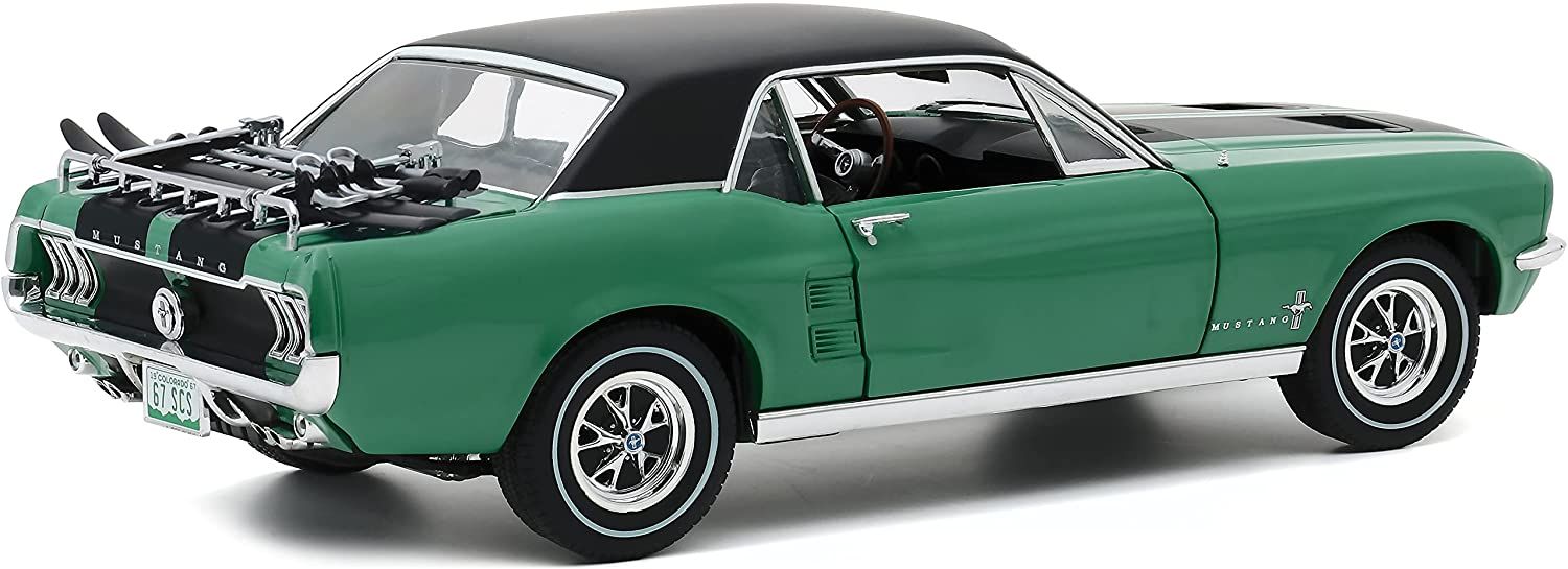 Ford Mustang Coupe *Ski Country Special* 1967 Loveland green 1:18 Greenlight