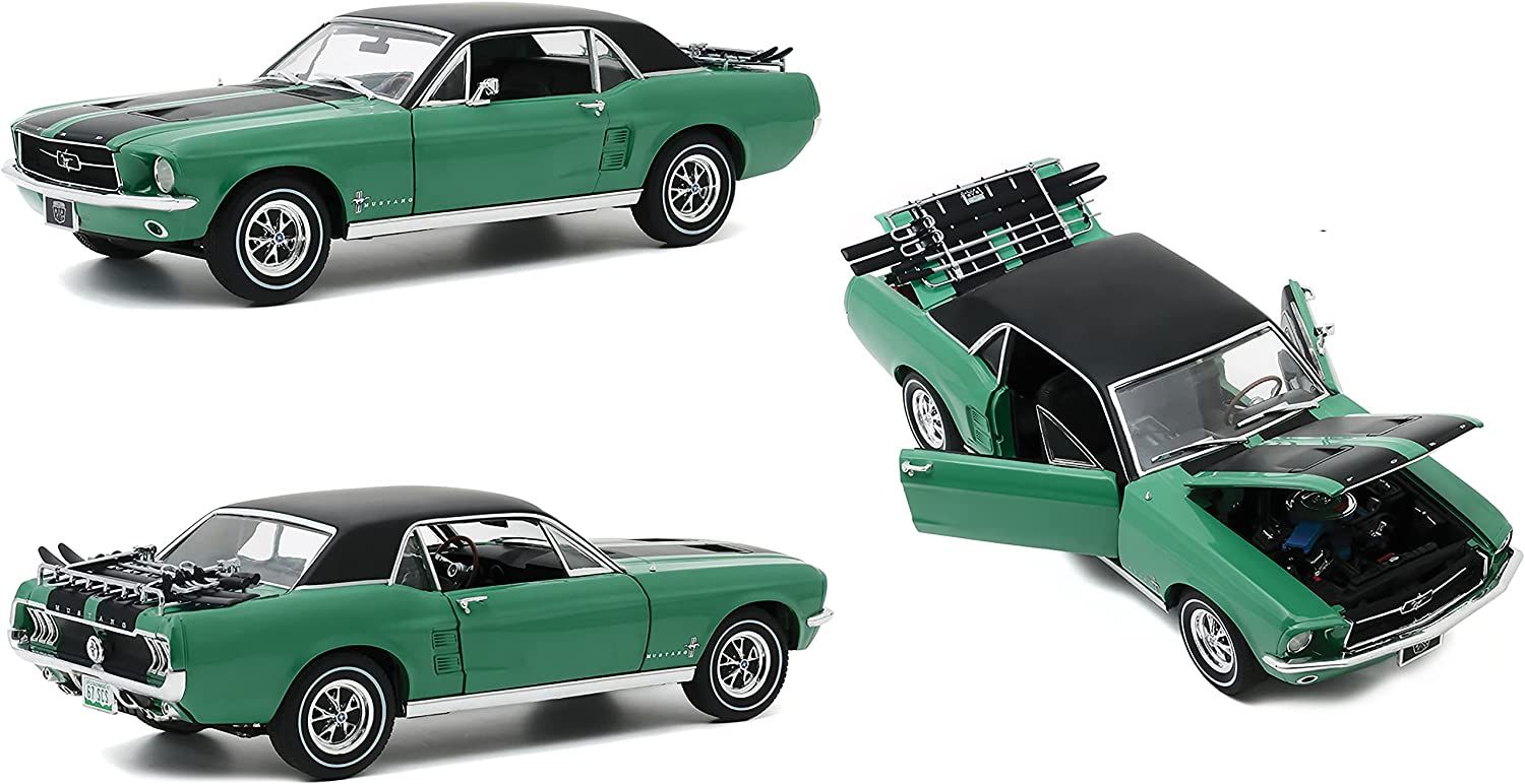 Ford Mustang Coupe *Ski Country Special* 1967 Loveland green 1:18 Greenlight