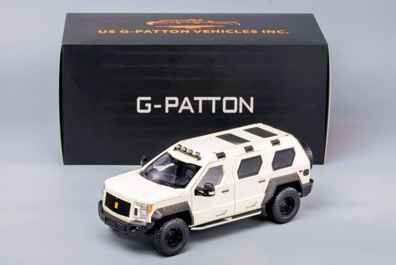 USSV G-Patton GX SUV 2018 white 1:18 NZG