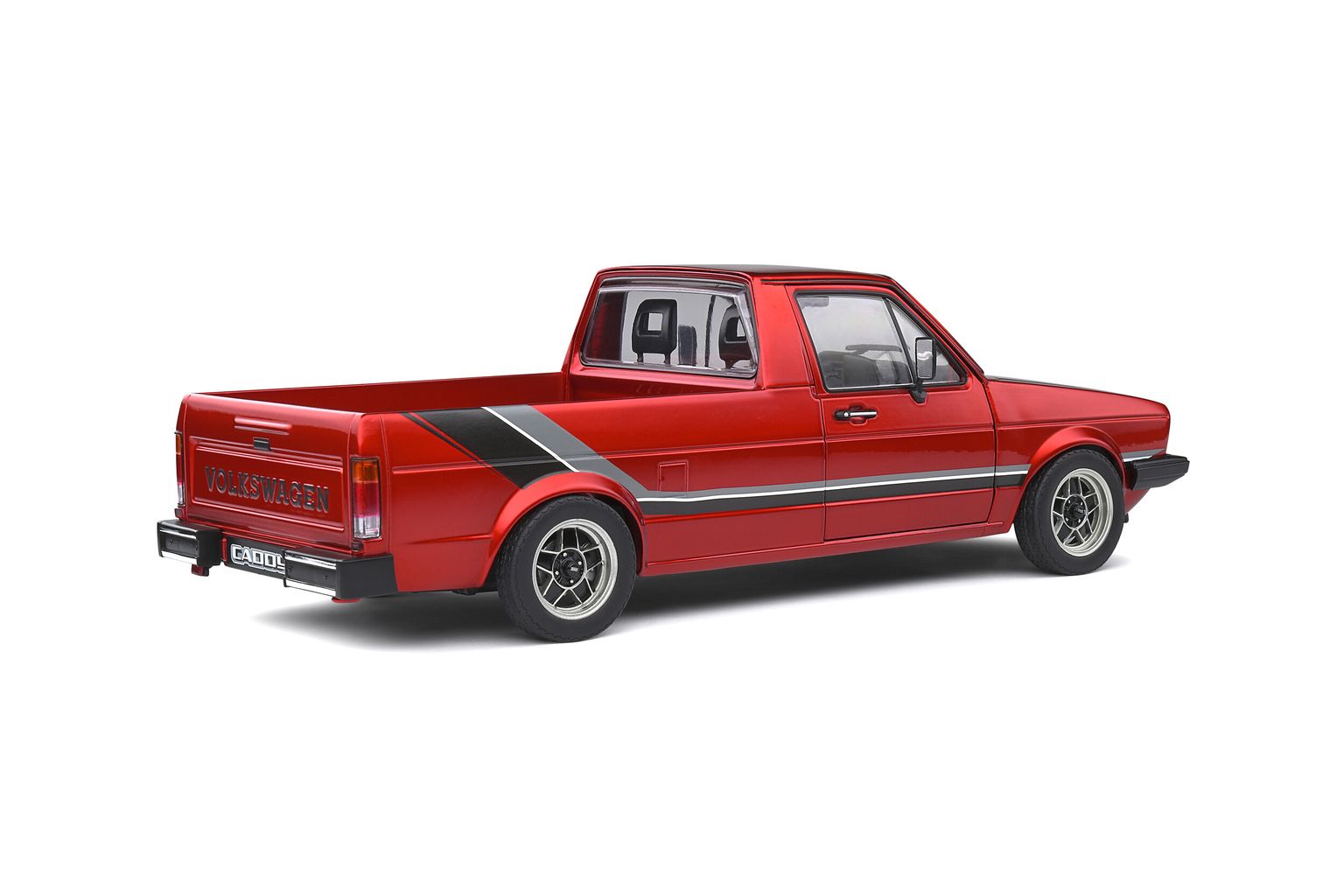 Volkswagen Caddy MK1 Custom red 1:18 Solido
