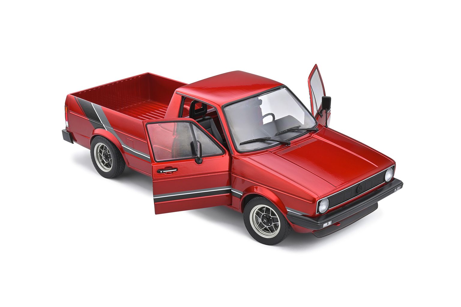 Volkswagen Caddy MK1 Custom red 1:18 Solido