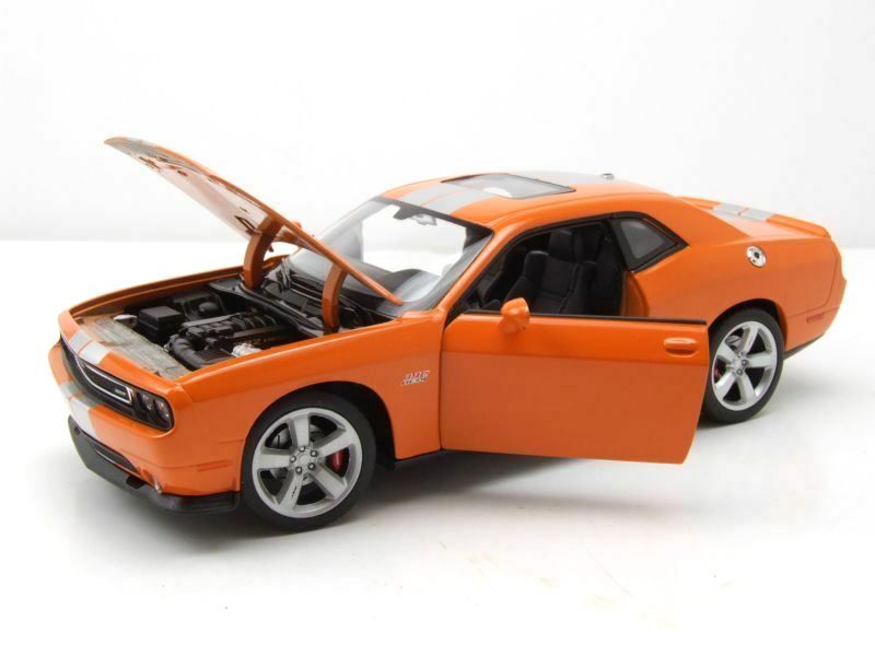 Dodge Challenger SRT 2013 orange 1:24 Welly