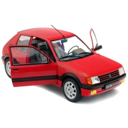 Peugeot 205 GTI MK1 1988 red 1:18 Solido
