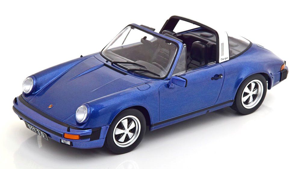  Porsche 911 Carrera 3.0 Targa 1977 bluemetallic 1:18 KK Scale