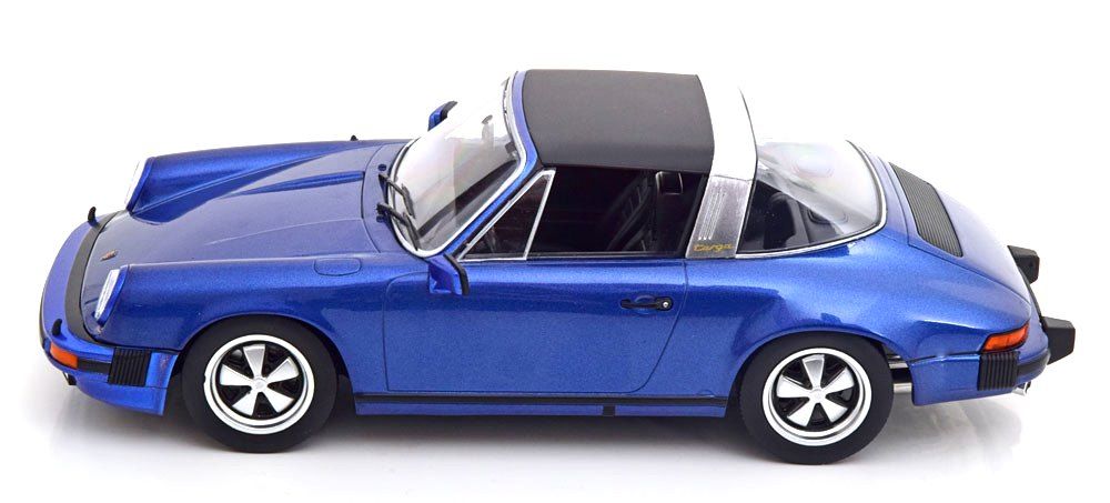  Porsche 911 Carrera 3.0 Targa 1977 bluemetallic 1:18 KK Scale