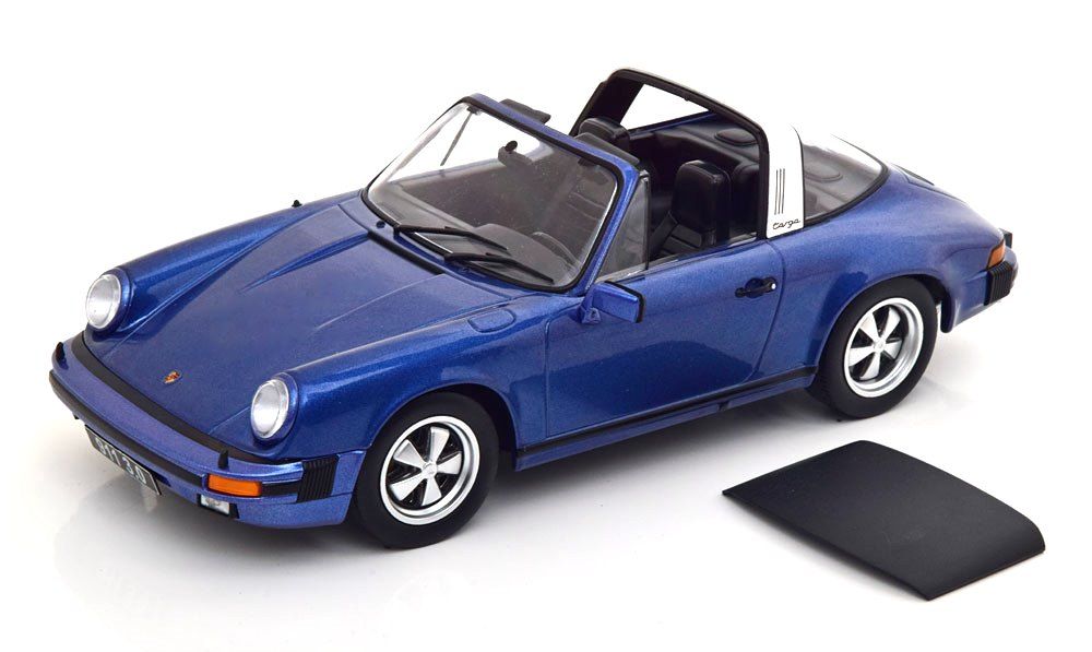  Porsche 911 Carrera 3.0 Targa 1977 bluemetallic 1:18 KK Scale