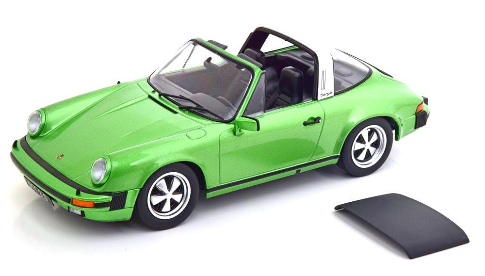 Porsche 911 Carrera 3.0 Targa 1977 greenmetallic 1:18 KK Scale