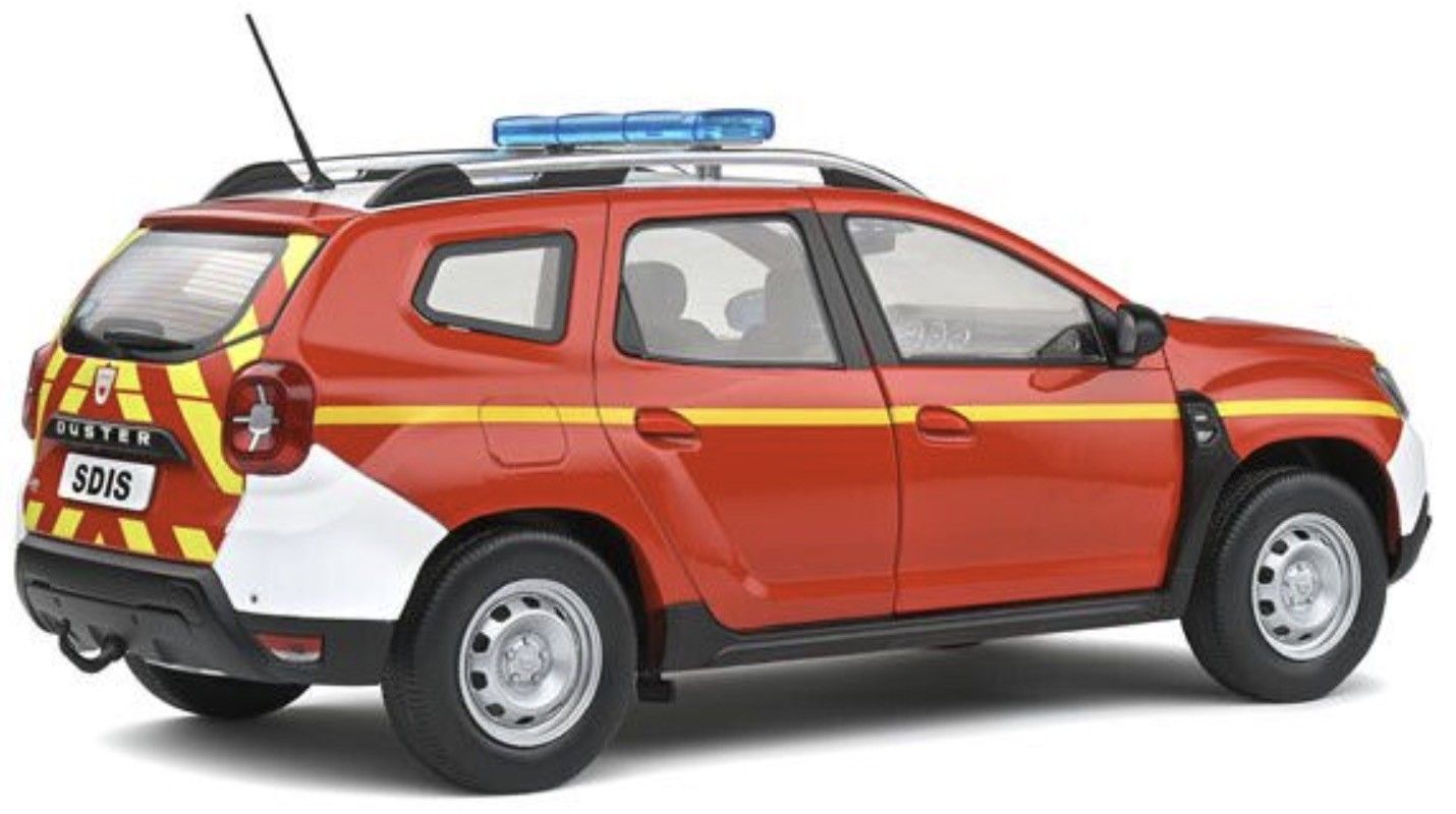 Dacia Duster Pompier red 1:18 Solido