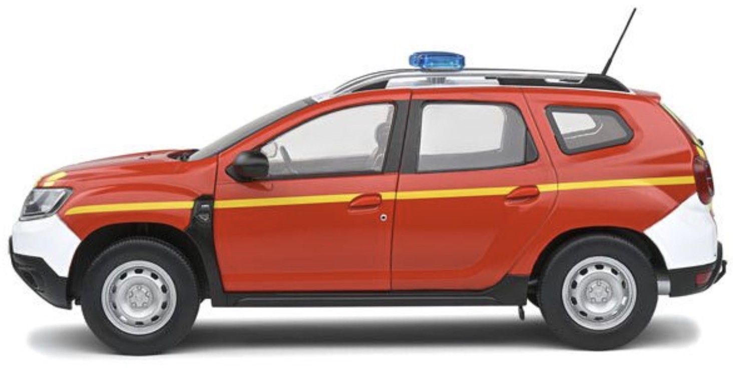 Dacia Duster Pompier red 1:18 Solido