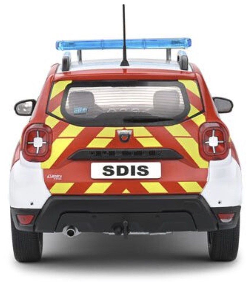 Dacia Duster Pompier red 1:18 Solido