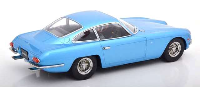 Lamborghini 400 GT 2+2 1965 light blue metallic 1:18 KK Scale
