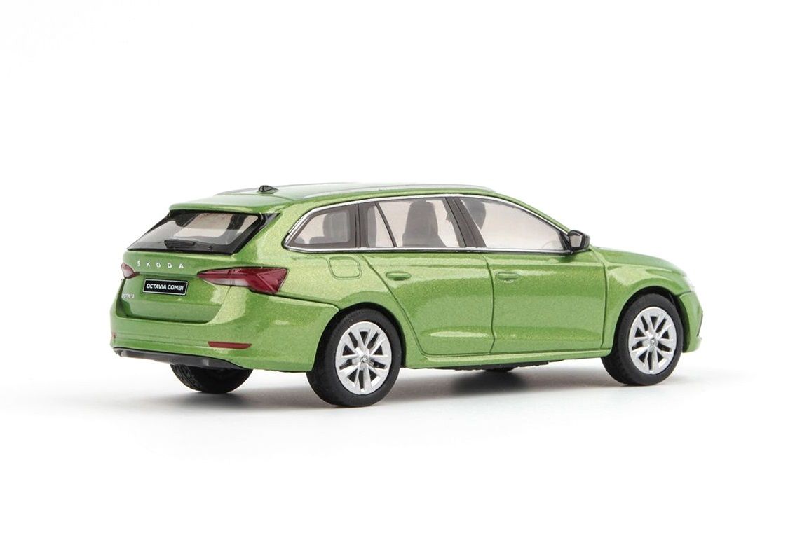 Škoda Octavia IV Combi 2020 zelená májová metalíza 1:43 Abrex