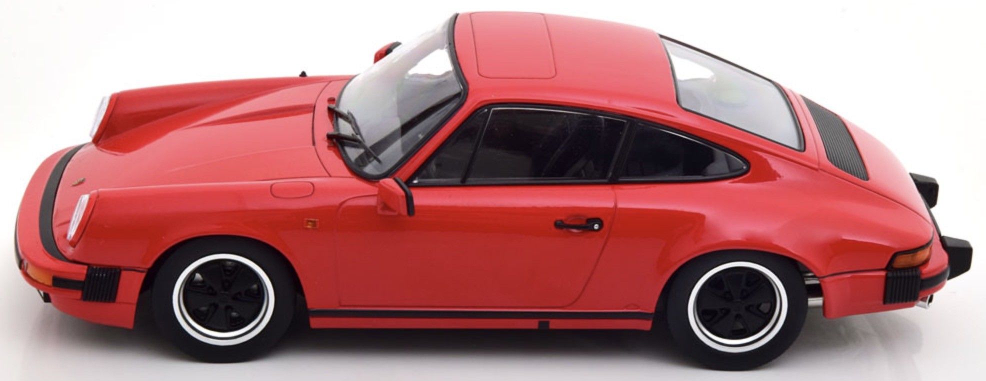 Porsche 911 SC Coupe 1983 red 1:18 KK Scale