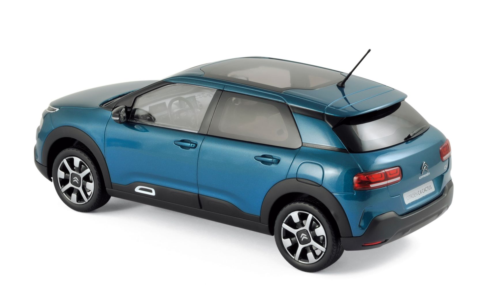 Citroën C4 Cactus 2018 Emeraude Blue 1:18 Norev
