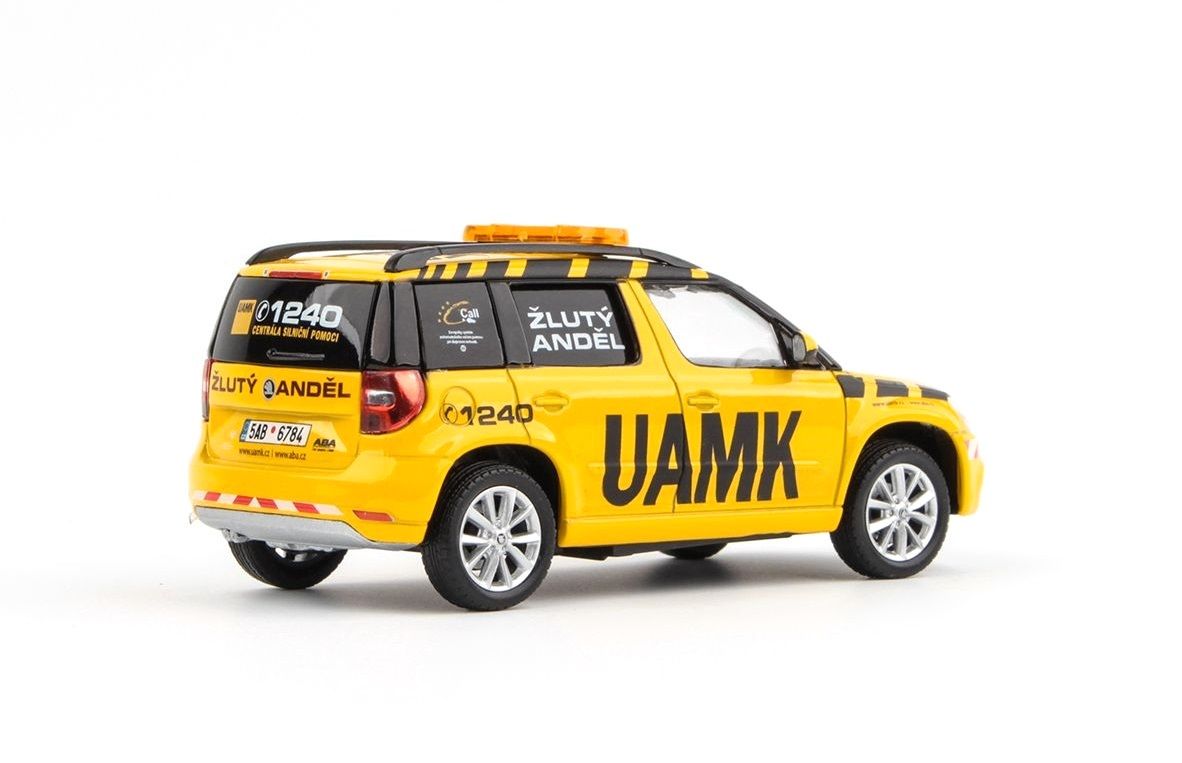 Škoda Yeti FL 2013 ÚAMK 1:43 Abrex