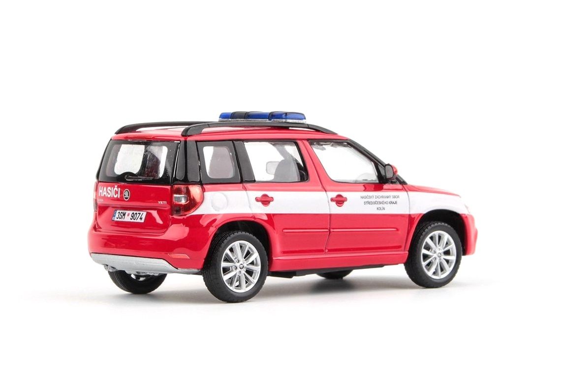 Škoda Yeti FL 2013 HZS Středočeského Kraje Kolín 1:43 Abrex