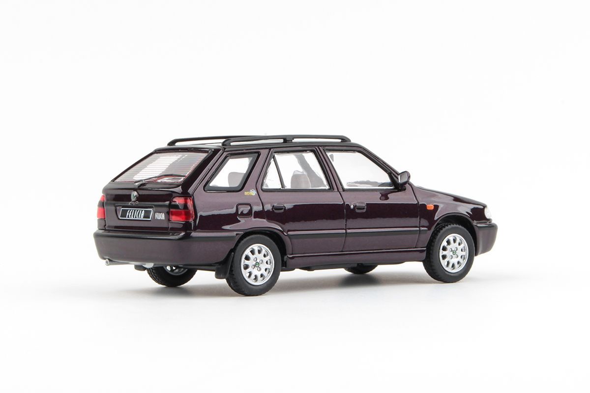 Škoda Felicia FL Combi 1998 Fialová Esprit Metalíza Mystery 1:43 Abrex