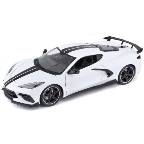 Chevrolet Corvette Stingray 2020 white 1:18 Maisto