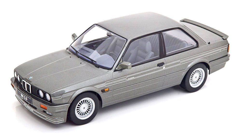 BMW 3-series Alpina B6 3.5 E30 1988 grey 1:18 KK Scale