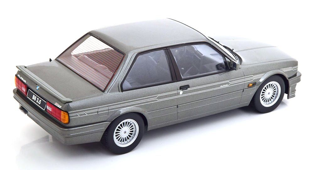 BMW 3-series Alpina B6 3.5 E30 1988 grey 1:18 KK Scale