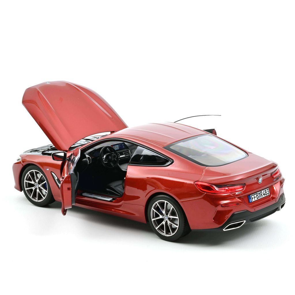 BMW 850i 2019 orange metallic 1:18 Norev