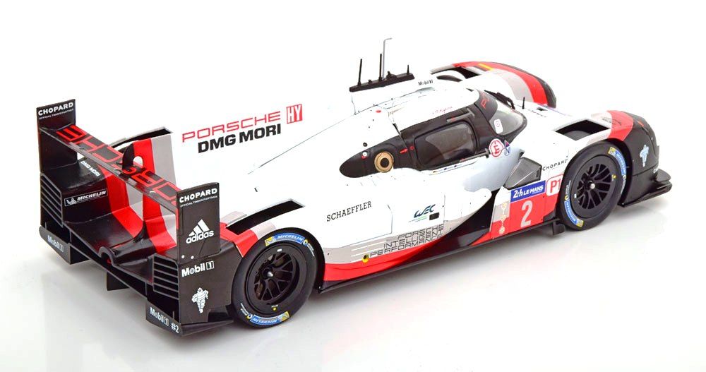 Porsche 919 Hybrid #2 Benrhard/Hartley/Bamber Sieger Winner 24H Le Mans 2017 1:18 Ixo Models