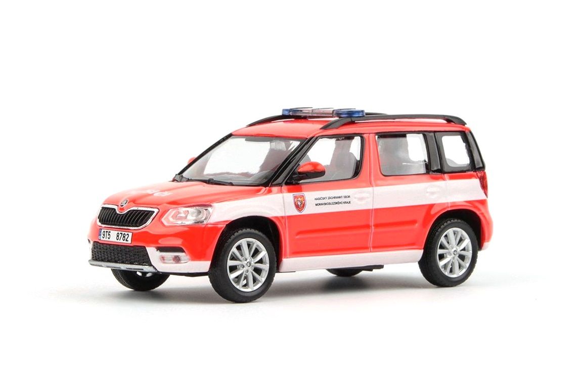 Škoda Yeti FL 2013 HZS Moravskoslezského Kraje 1:43 Abrex