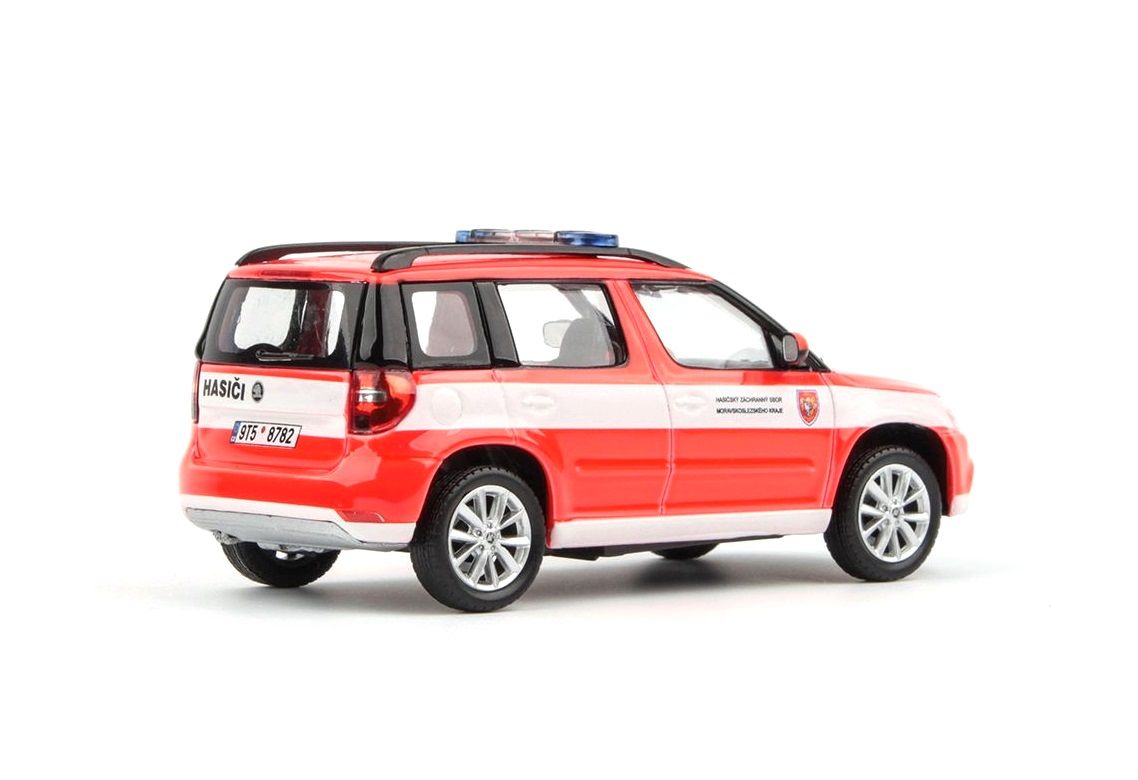 Škoda Yeti FL 2013 HZS Moravskoslezského Kraje 1:43 Abrex