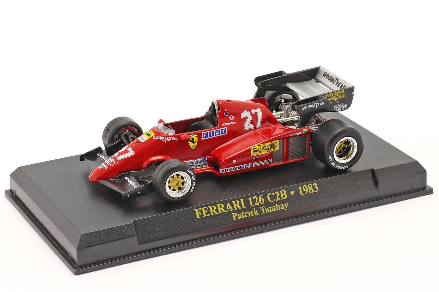 Ferrari 126C2B #27 Patrick Tambay F1 1983 1:43 Altaya