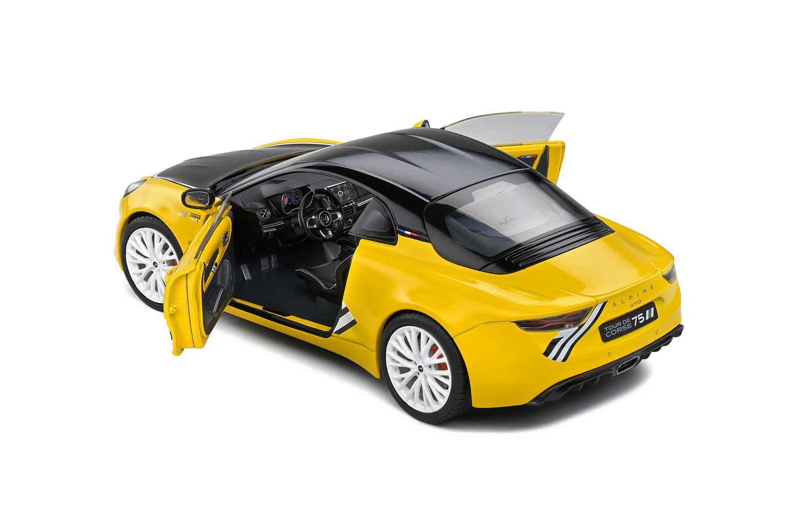 Alpine A110S yellow 1:18 Solido