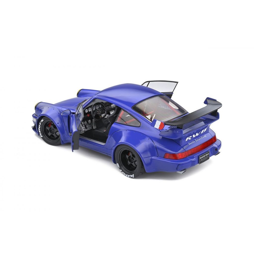Porsche 911 964 RWB Rauh Welt 1992 blue 1:18 Solido