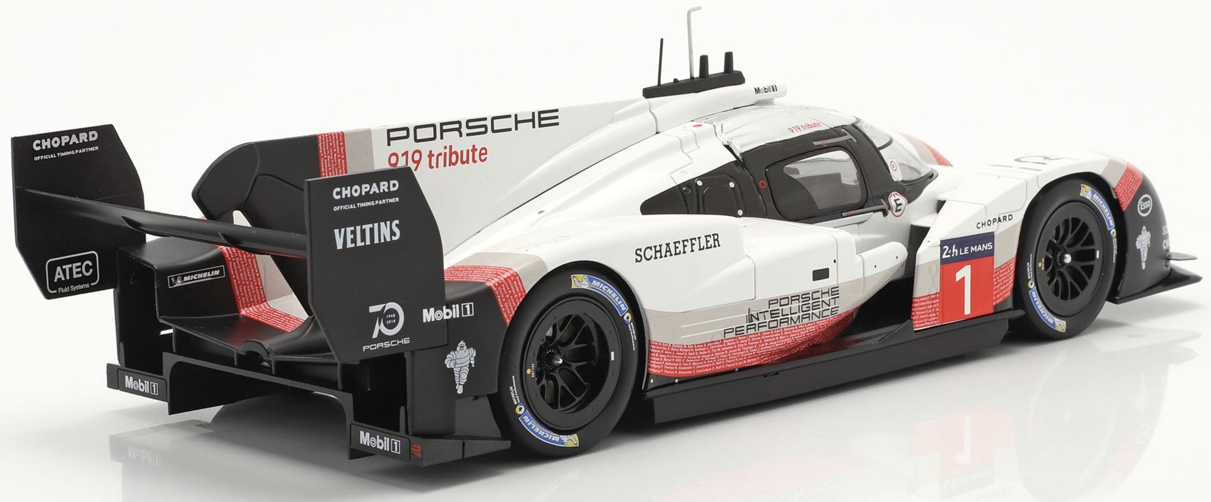 Porsche 919 Hybrid Evo #1 T.Bernhard Rekordrunde Nürburgring 2018 1:18 Ixo Models