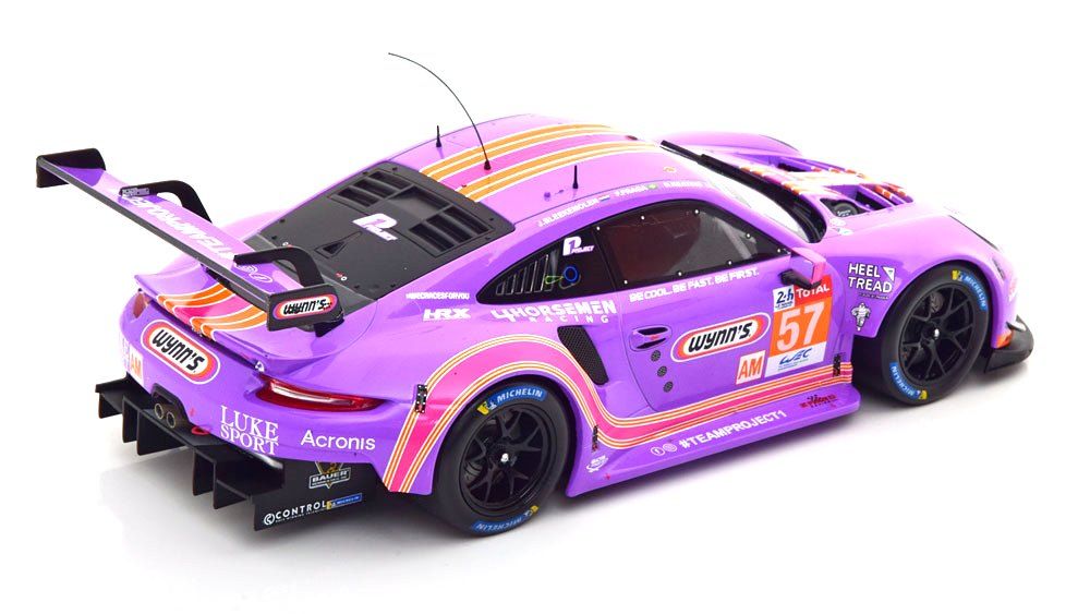 Porsche 911 RSR #57 Bleekemolen/Fraga/Keating 24h LeMans 2020 1:18 Ixo Models