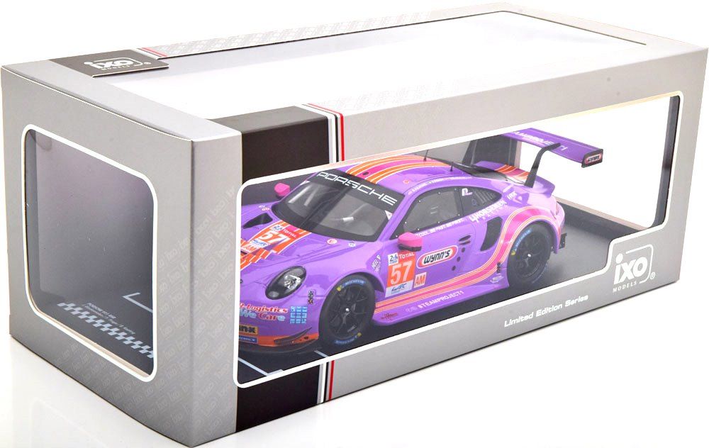 Porsche 911 RSR #57 Bleekemolen/Fraga/Keating 24h LeMans 2020 1:18 Ixo Models