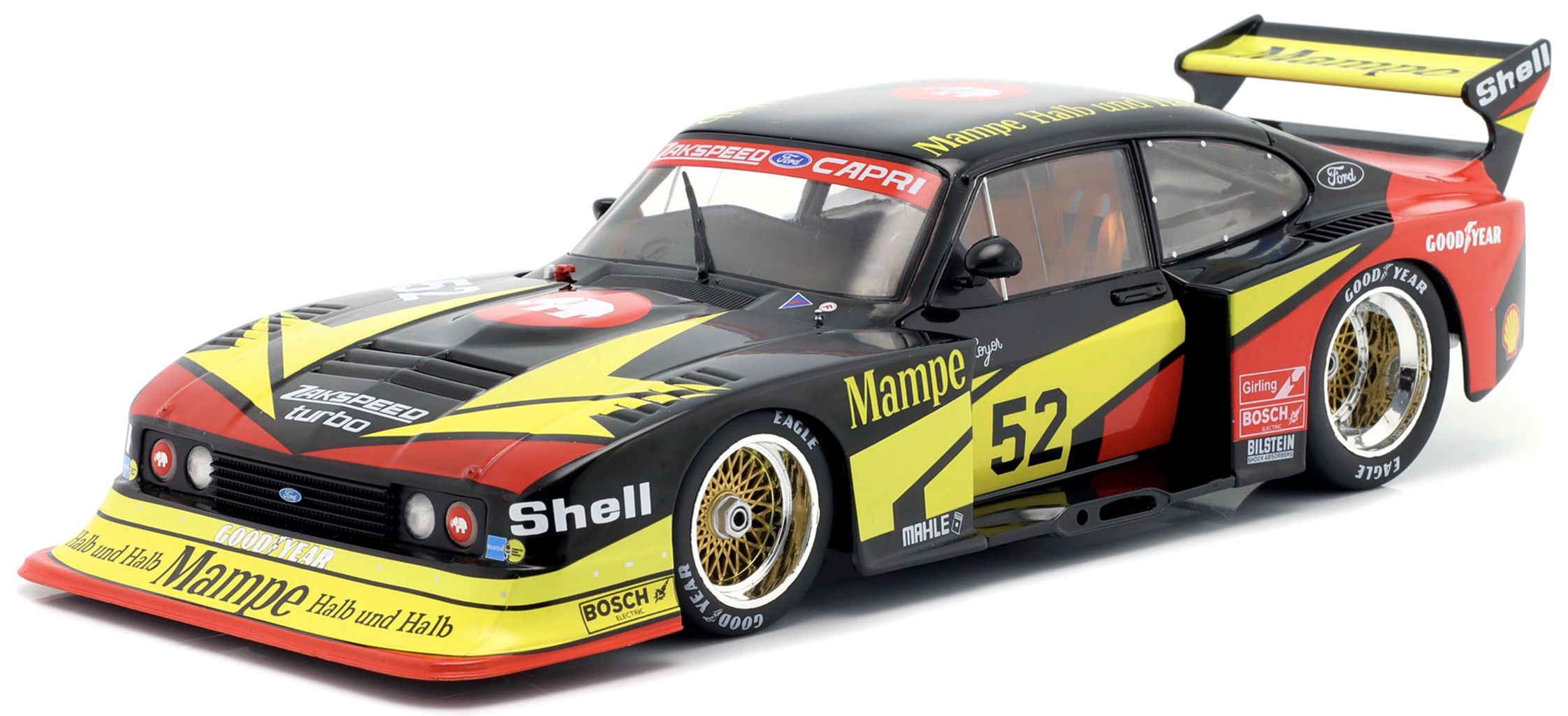Ford England Capri Turbo ZAKSPEED Gr.5 MAMPE #52 H.Heyer DRM 1978 1:18 Werk83