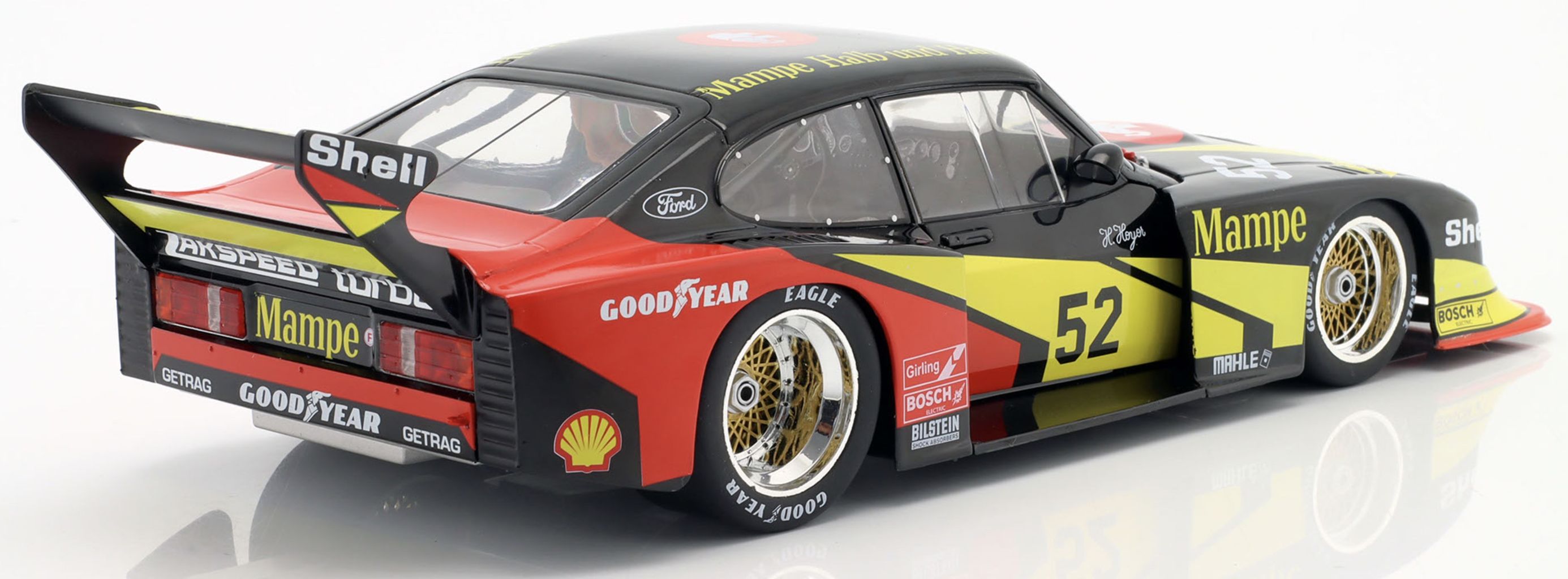 Ford England Capri Turbo ZAKSPEED Gr.5 MAMPE #52 H.Heyer DRM 1978 1:18 Werk83