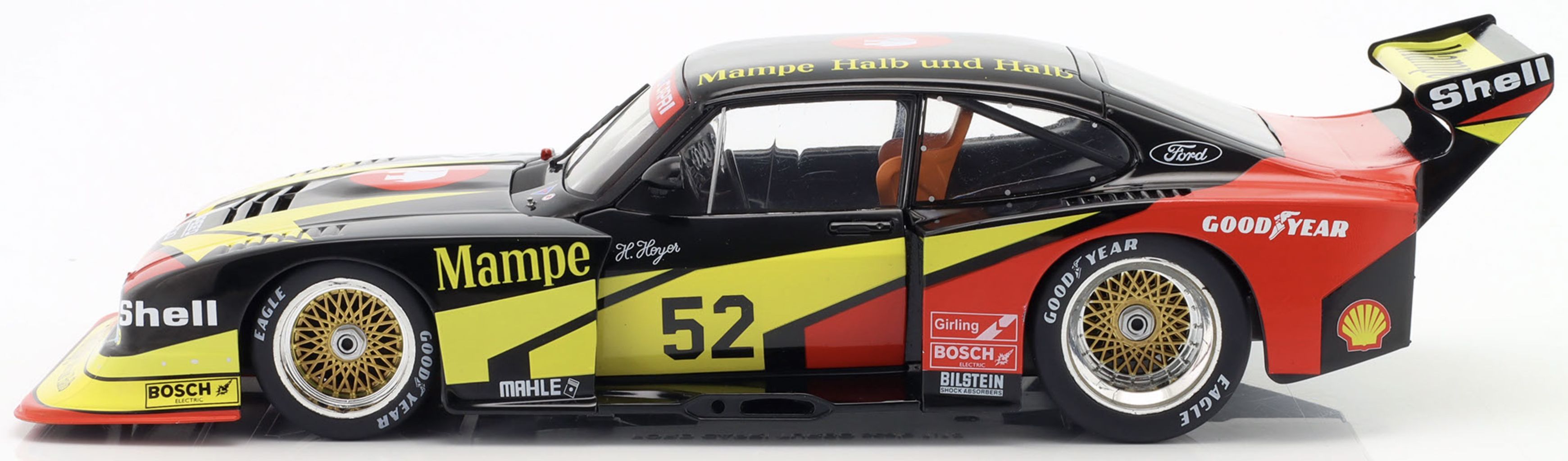 Ford England Capri Turbo ZAKSPEED Gr.5 MAMPE #52 H.Heyer DRM 1978 1:18 Werk83