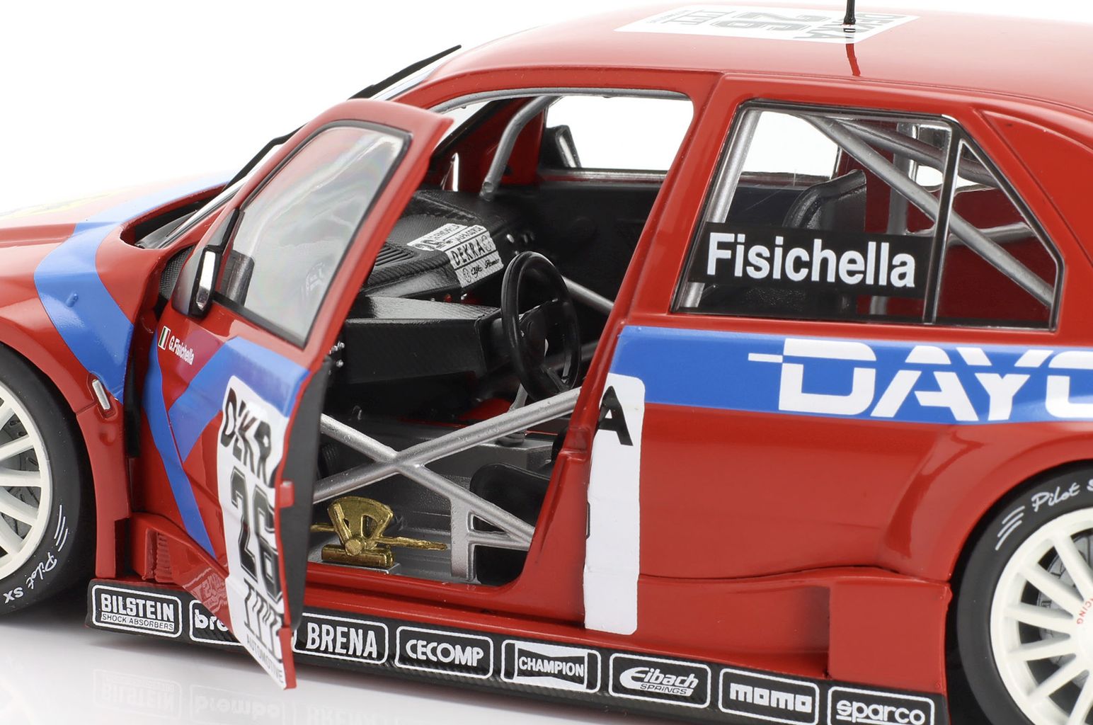 Alfa Romeo 155 V6 TI Team Alfa Corse 2 #26 Giancarlo Fisichella DTM/ITC 1995 1:18 Werk83